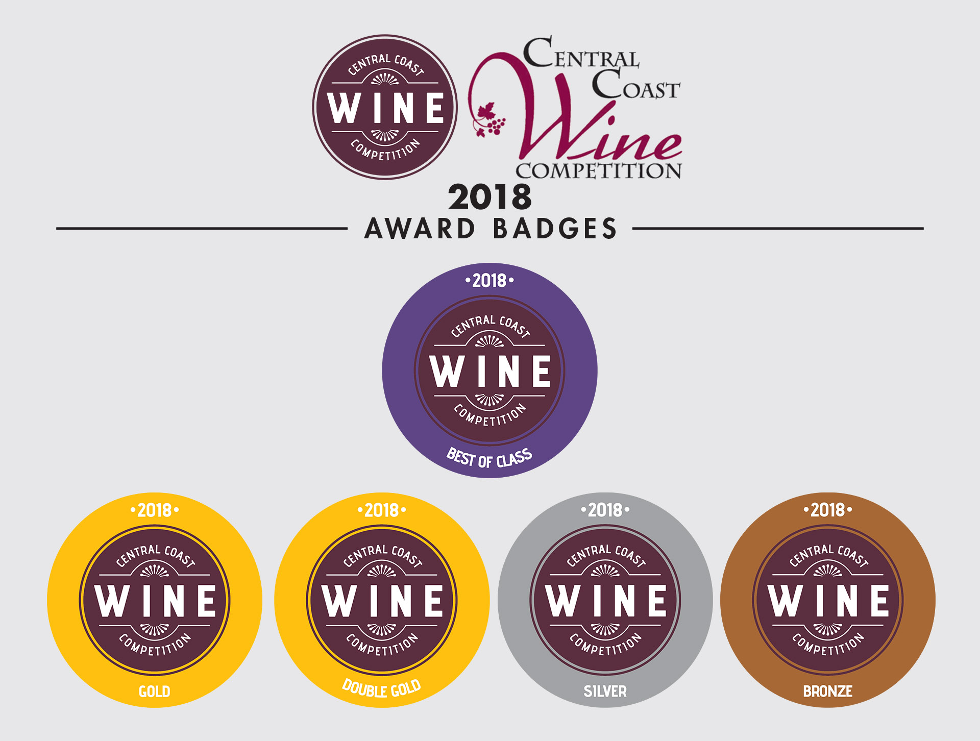 Contra Costa Wine Competition Awards 2018