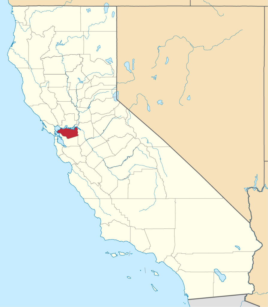 Contra Costa County Highlighted